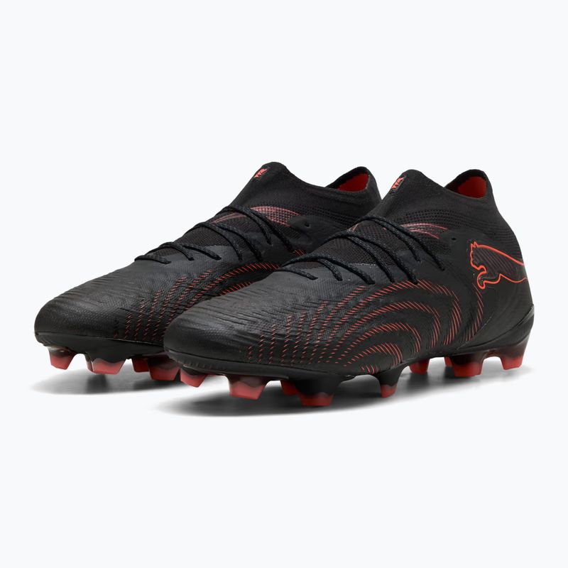 Încălțăminte de fotbal PUMA Future 9 Ultimate FG puma black/glowing red 10