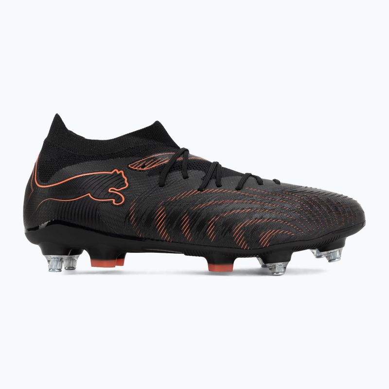 Încălțăminte de fotbal PUMA Future 9 Match MxSG puma black/glowing red/strong grey 2