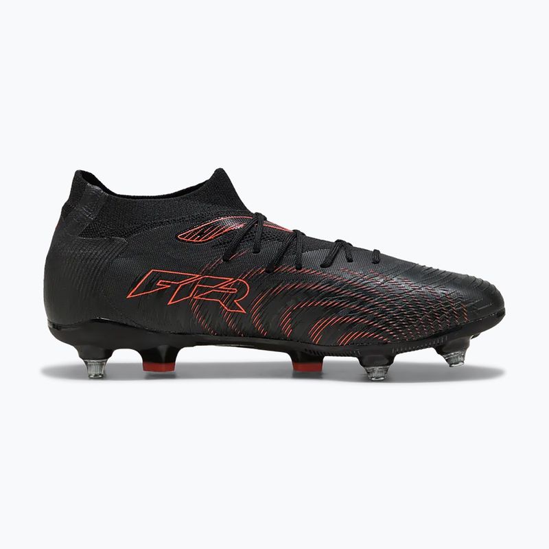 Încălțăminte de fotbal PUMA Future 9 Match MxSG puma black/glowing red/strong grey 9