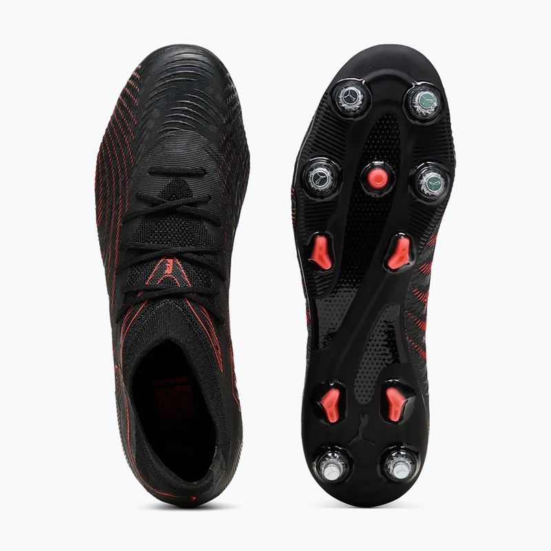 Încălțăminte de fotbal PUMA Future 9 Match MxSG puma black/glowing red/strong grey 11