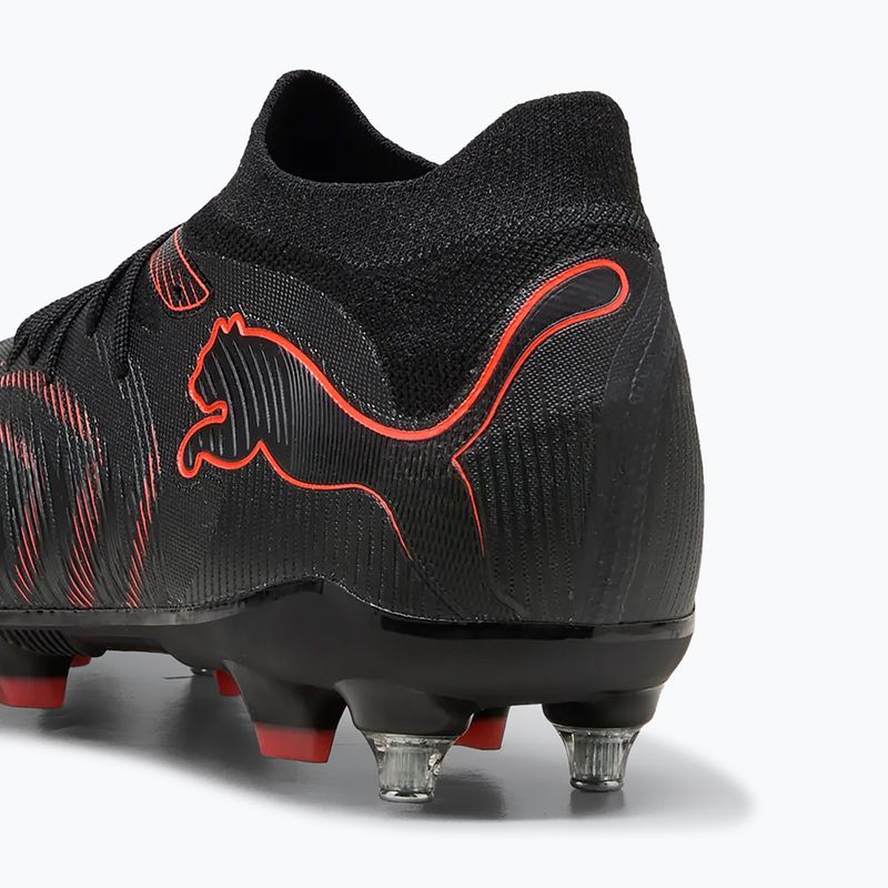 Încălțăminte de fotbal PUMA Future 9 Match MxSG puma black/glowing red/strong grey 13