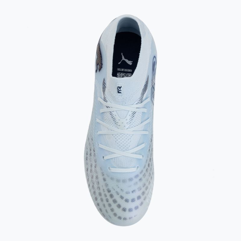 Încălțăminte de fotbal pentru copii PUMA Future 9 Pro FG/AG Jr icy blue/puma white/blue jewel 5