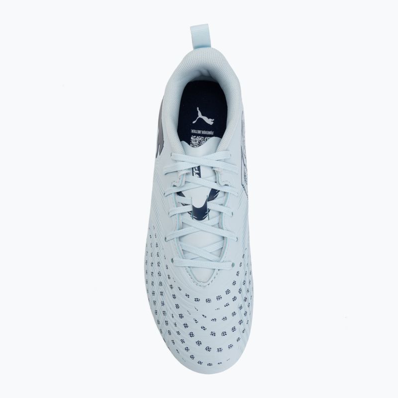 Încălțăminte de fotbal pentru copii PUMA Future 9 Play FG/AG Jr icy blue/puma white/blue jewel 5