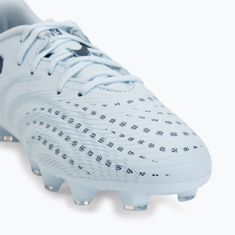 Încălțăminte de fotbal pentru copii PUMA Future 9 Play FG/AG Jr icy blue/puma white/blue jewel 7