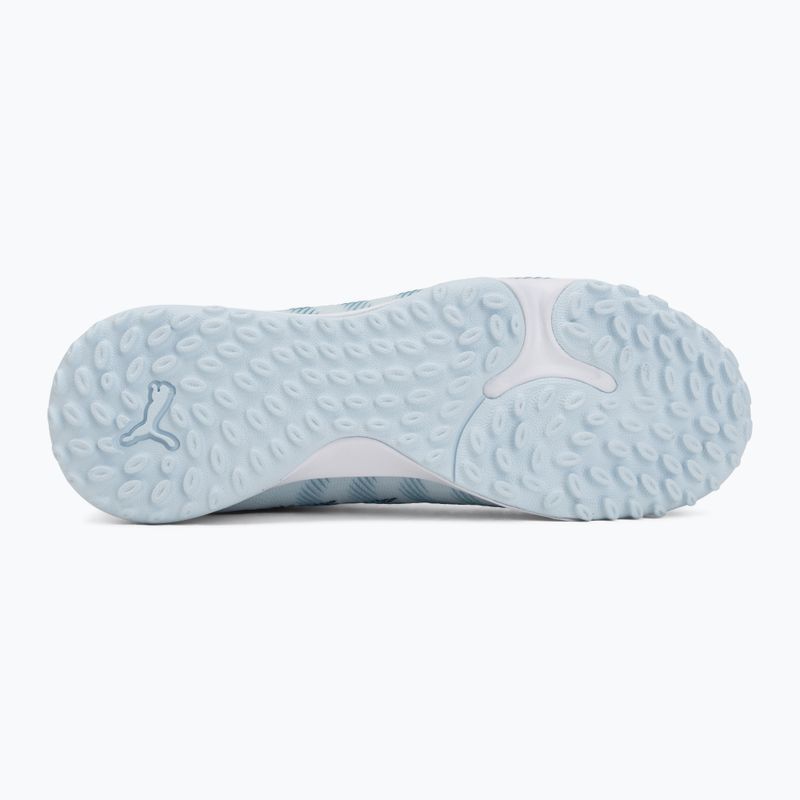Încălțăminte de fotbal pentru copii PUMA Future 9 Match TT + Mid Jr icy blue/puma white/blue jewel 4