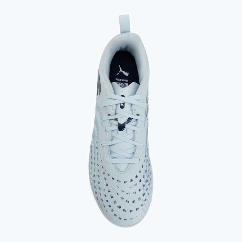 Încălțăminte de fotbal pentru copii PUMA Future 9 Play TT icy blue/puma white/blue jewel 5