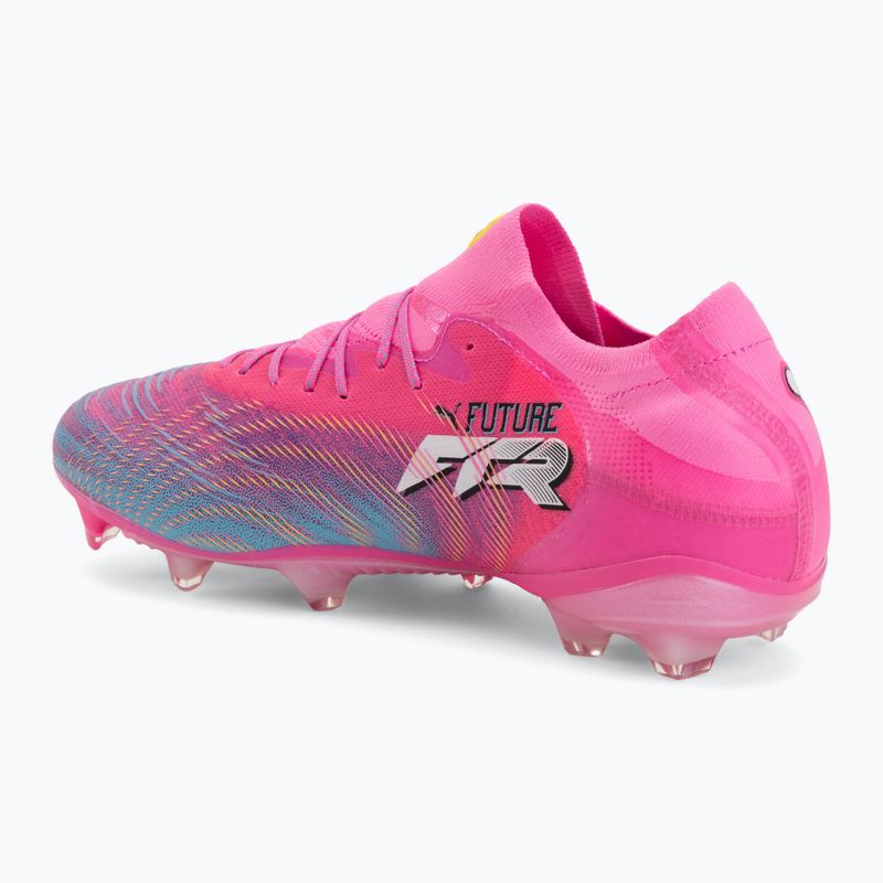 Încălțăminte de fotbal PUMA Future 9 Fusion FG/AG poison pink/sun stream/bright aqua/puma wht 3