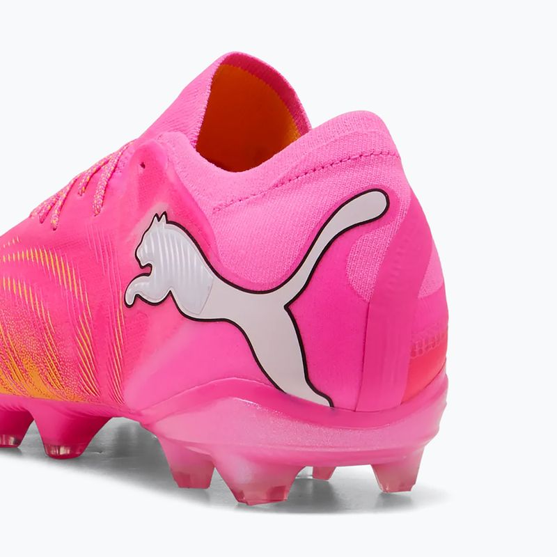 Încălțăminte de fotbal PUMA Future 9 Fusion FG/AG poison pink/sun stream/bright aqua/puma wht 5
