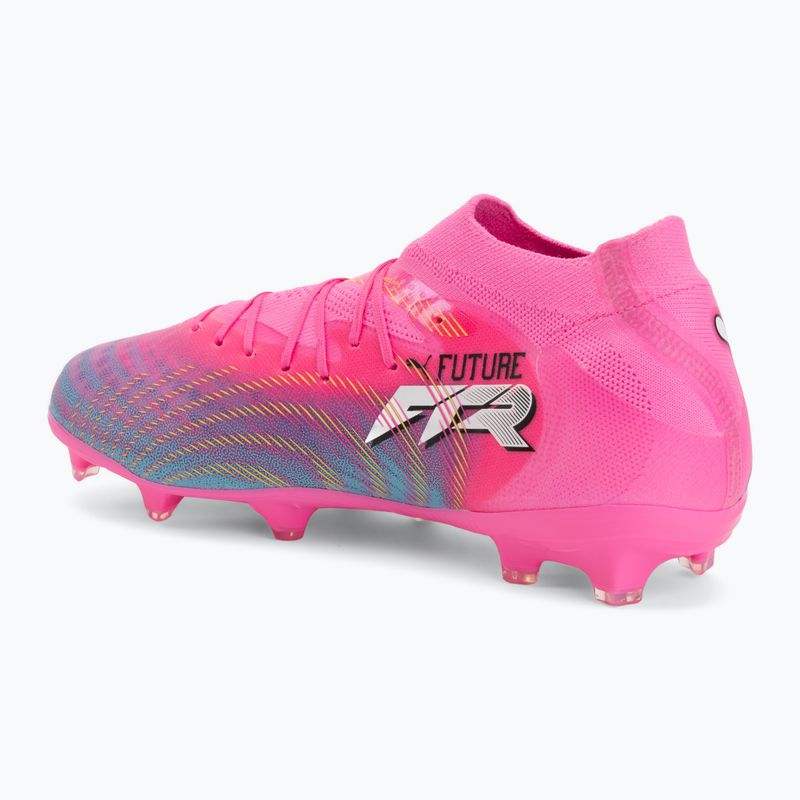 Încălțăminte de fotbal pentru copii PUMA Future 9 Pro FG/AG Jr poison pink/puma wht/sun stream/bright aqua/puma blk 3