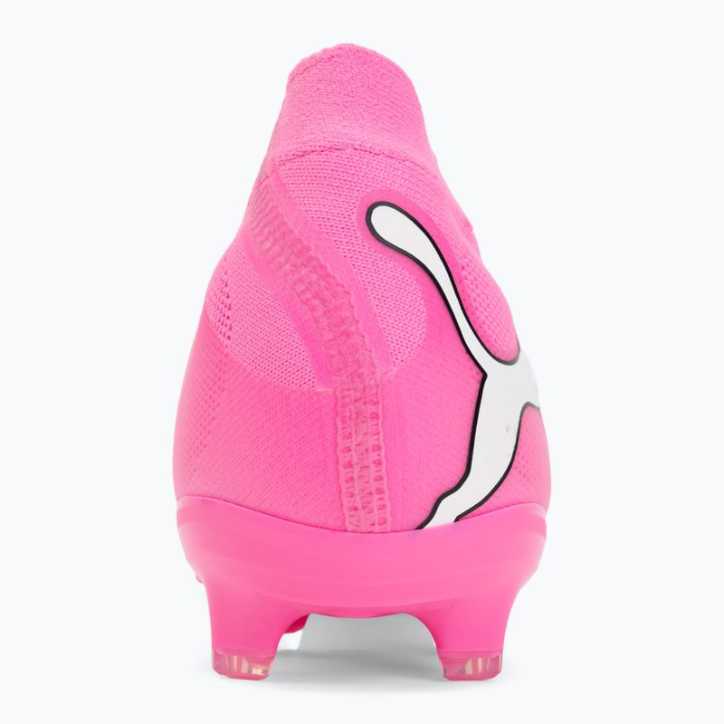 Încălțăminte de fotbal pentru copii PUMA Future 9 Pro FG/AG Jr poison pink/puma wht/sun stream/bright aqua/puma blk 6