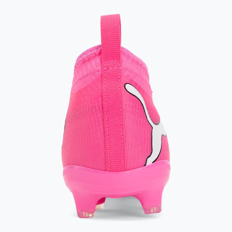 Încălțăminte de fotbal pentru copii PUMA Future 9 Match FG/AG Jr poison pink/puma white/sun stream/bright aqua/puma black 6