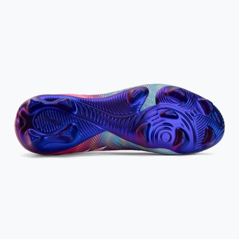Încălțăminte de fotbal PUMA Future 9 Ultimate FG poison pink/puma wht/sun stream/bright aqua/puma blk 4