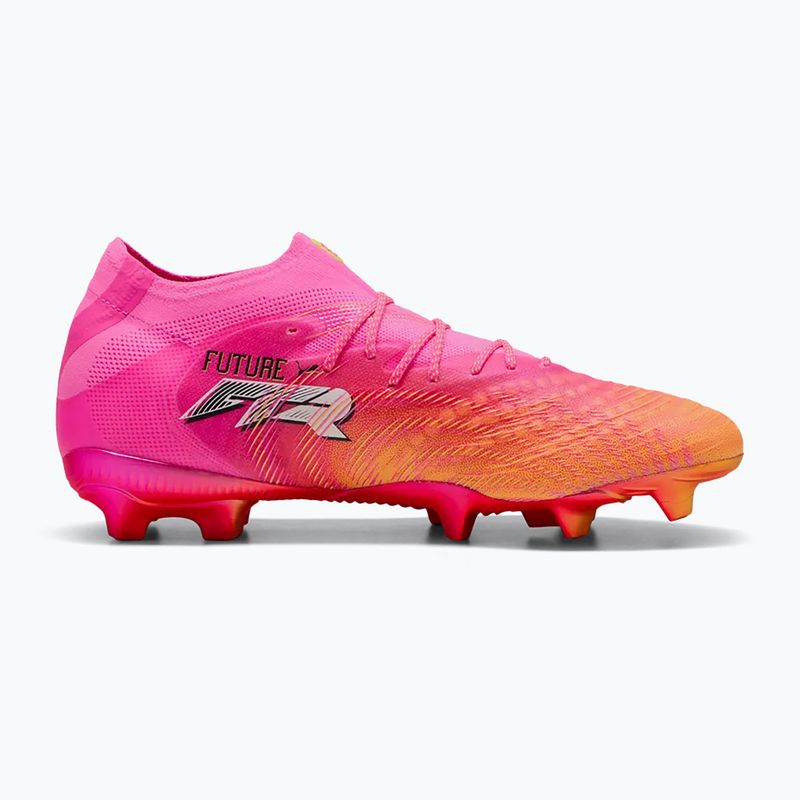 Încălțăminte de fotbal PUMA Future 9 Ultimate FG poison pink/puma wht/sun stream/bright aqua/puma blk 2