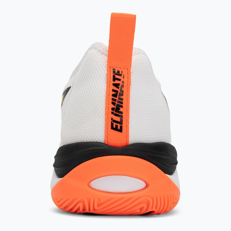 Încălțăminte de handbal PUMA Eliminate Nitro 4 Game On puma white/glowing red/ultra blue 6