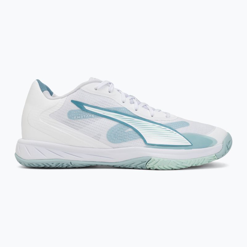Încălțăminte de handbal PUMA Accelerate Pro 4 Game On puma white/baltic sea blue/fresh water 2