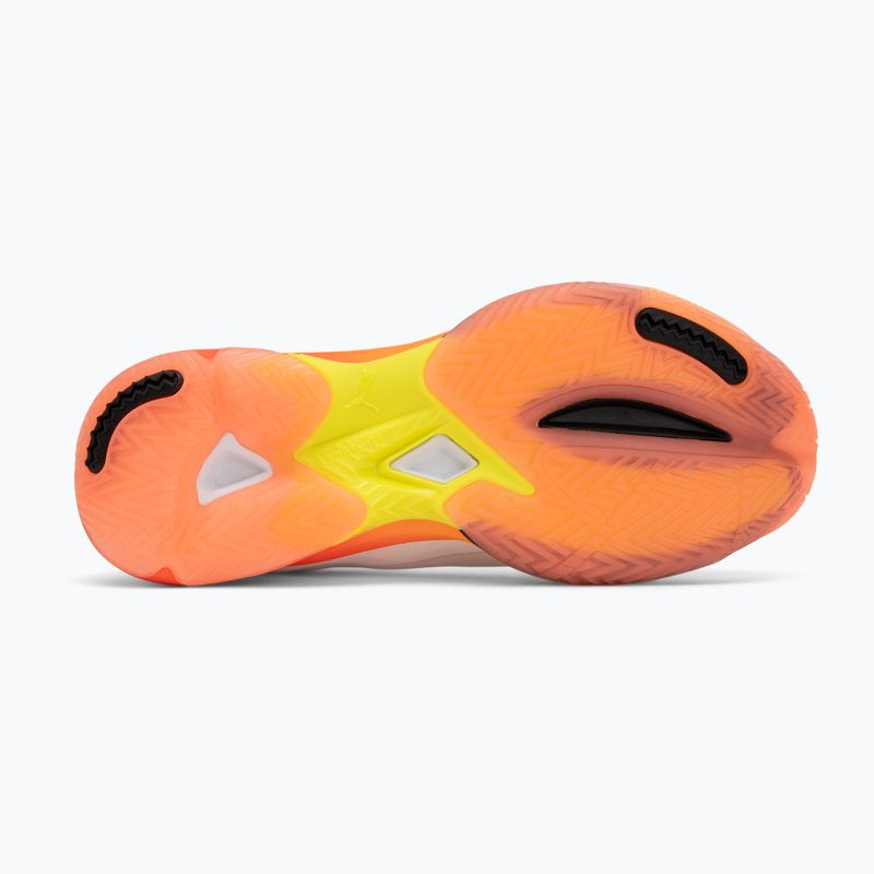 Încălțăminte de handbal PUMA Vantage Nitro Game On puma white/glowing red/ultra blue 4