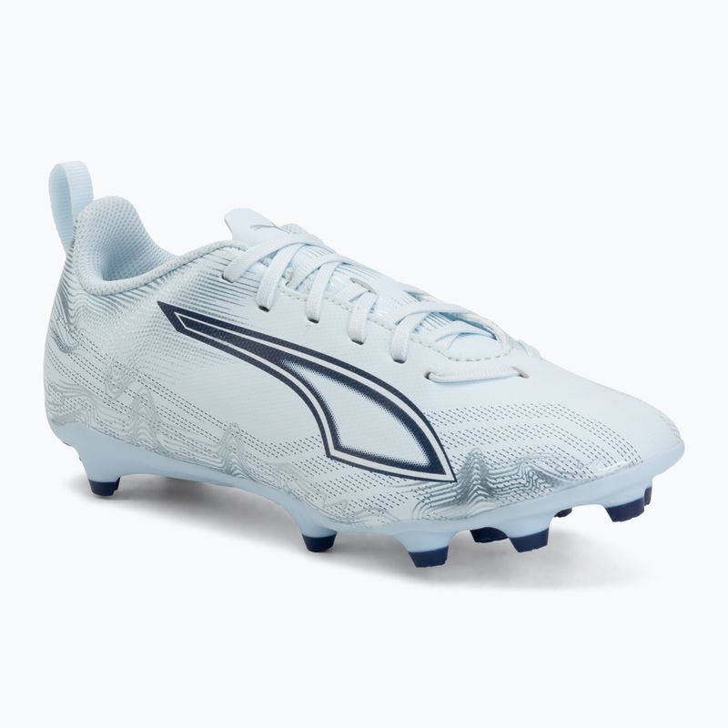 Încălțăminte de fotbal pentru copii PUMA Ultra 6 Play FG/AG Jr icy blue/puma white/blue jewel
