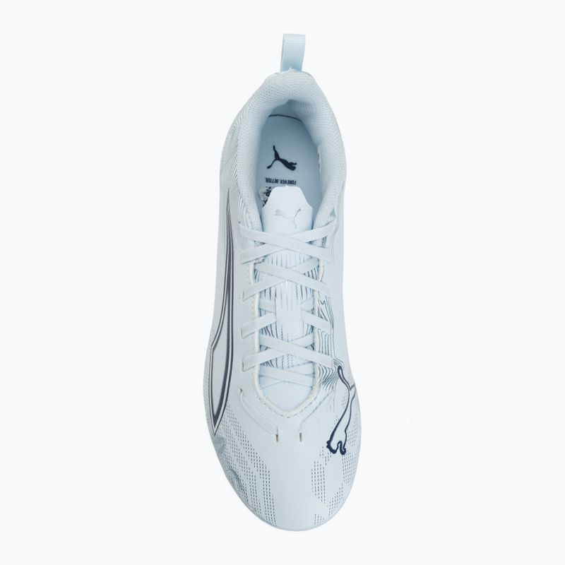 Încălțăminte de fotbal pentru copii PUMA Ultra 6 Play FG/AG Jr icy blue/puma white/blue jewel 5