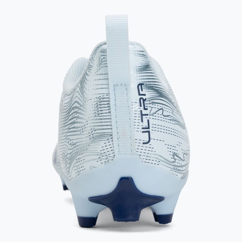 Încălțăminte de fotbal pentru copii PUMA Ultra 6 Play FG/AG Jr icy blue/puma white/blue jewel 6