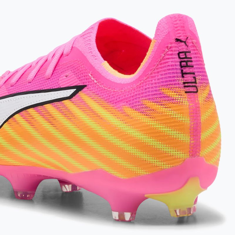Încălțăminte de fotbal PUMA Ultra 6 Match FG/AG poison pink/puma white/sun stream/bright aqua/puma black 6
