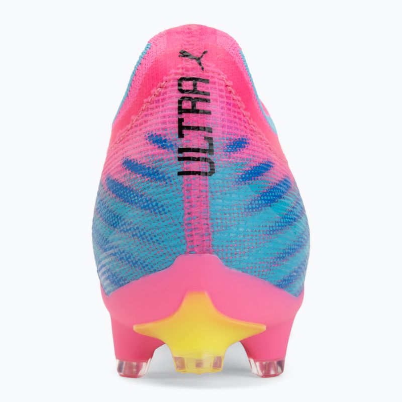Încălțăminte de fotbal PUMA Ultra 6 Pro FG/AG poison pink/puma white/sunstream/bright aqua/puma black 6