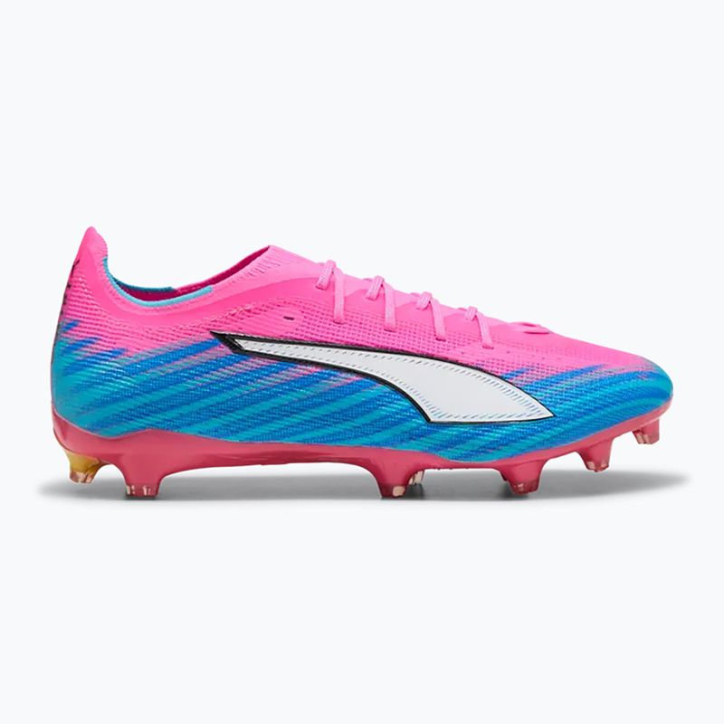 Încălțăminte de fotbal PUMA Ultra 6 Pro FG/AG poison pink/puma white/sunstream/bright aqua/puma black 3