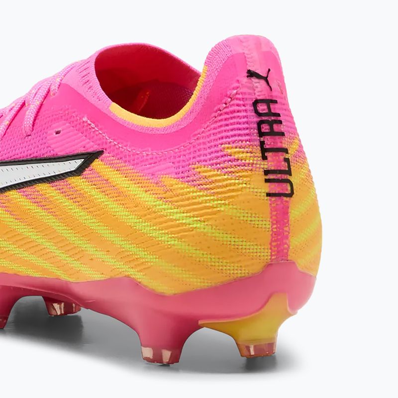 Încălțăminte de fotbal PUMA Ultra 6 Pro FG/AG poison pink/puma white/sunstream/bright aqua/puma black 7