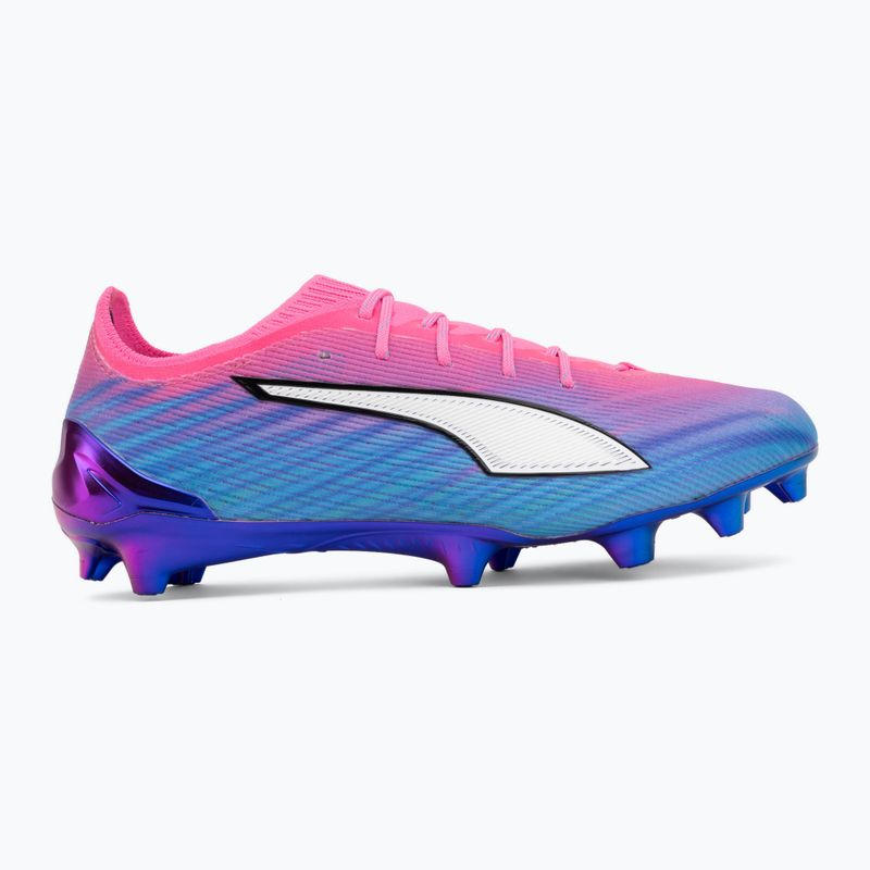 Încălțăminte de fotbal PUMA Ultra 6 Ultimate FG poison pink/puma white/sun stream/bright aqua/puma black 2