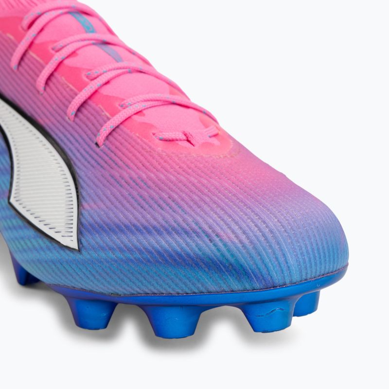 Încălțăminte de fotbal PUMA Ultra 6 Ultimate FG poison pink/puma white/sun stream/bright aqua/puma black 7