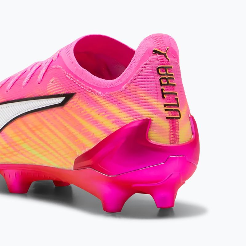 Încălțăminte de fotbal PUMA Ultra 6 Ultimate FG poison pink/puma white/sun stream/bright aqua/puma black 7