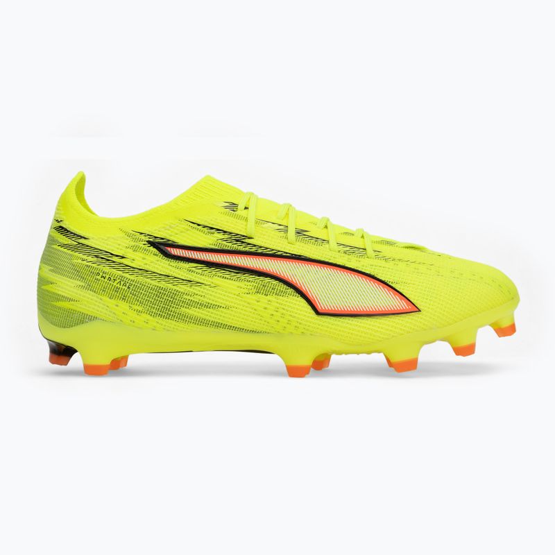 Încălțăminte de fotbal PUMA Ultra 6 Pro FG/AG yellow alert/puma black/glowing red/lime squeeze 2