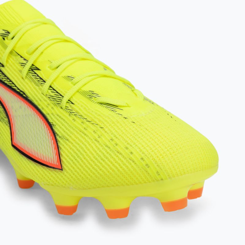 Încălțăminte de fotbal PUMA Ultra 6 Pro FG/AG yellow alert/puma black/glowing red/lime squeeze 7