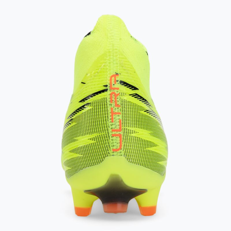 Încălțăminte de fotbal PUMA Ultra 6 Match + FG/AG yellow alert/puma black/glowing red/lime squeeze 6