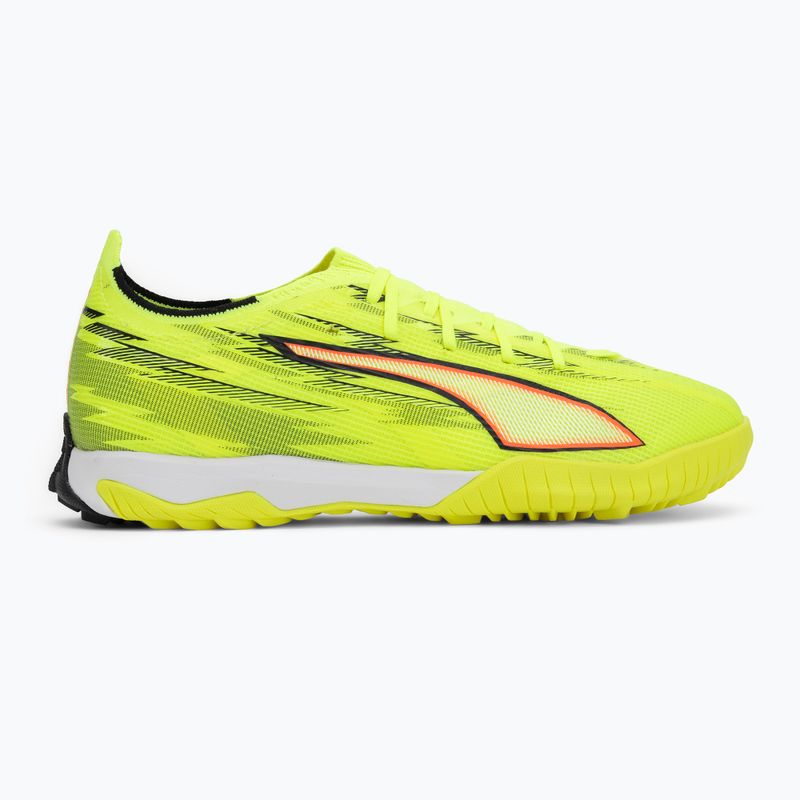 Încălțăminte de fotbal PUMA 6 Match TT yellow alert/puma black/glowing red/lime squeeze 2