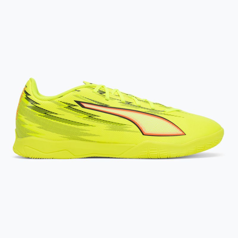Încălțăminte de fotbal PUMA Ultra 6 Play IT yellow alert/puma black/glowing red/lime squeeze 2