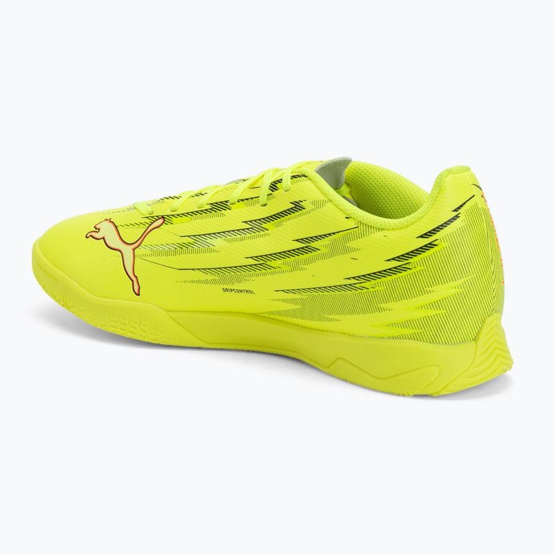 Încălțăminte de fotbal PUMA Ultra 6 Play IT yellow alert/puma black/glowing red/lime squeeze 3