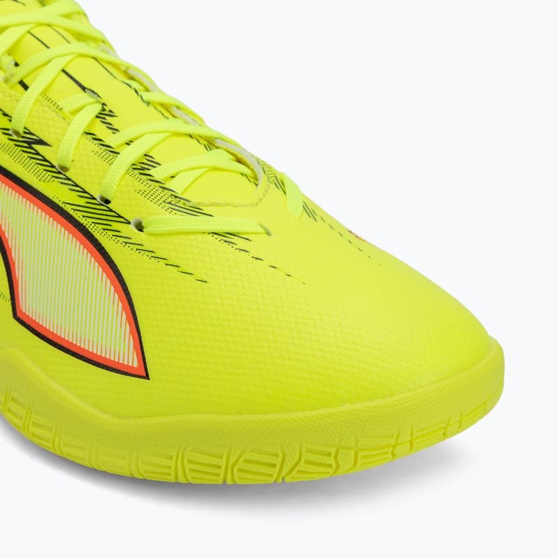 Încălțăminte de fotbal PUMA Ultra 6 Play IT yellow alert/puma black/glowing red/lime squeeze 7