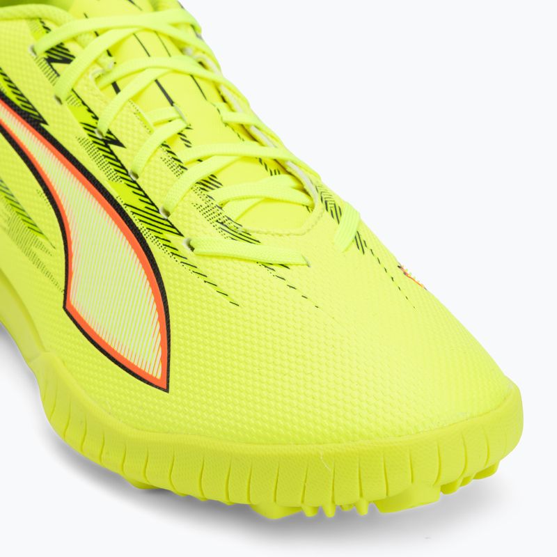 Încălțăminte de fotbal PUMA Ultra 6 Play TT yellow alert/puma black/glowing red/lime squeeze 7