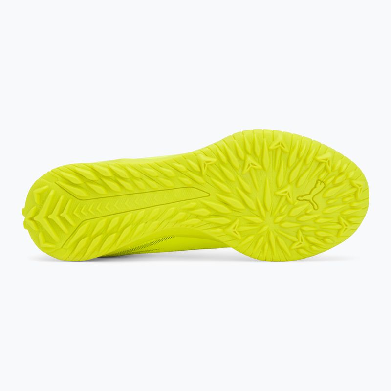 Încălțăminte de fotbal pentru copii PUMA Ultra 6 Play TT Jr yellow alert/puma black/glowing red/lime squeeze 4