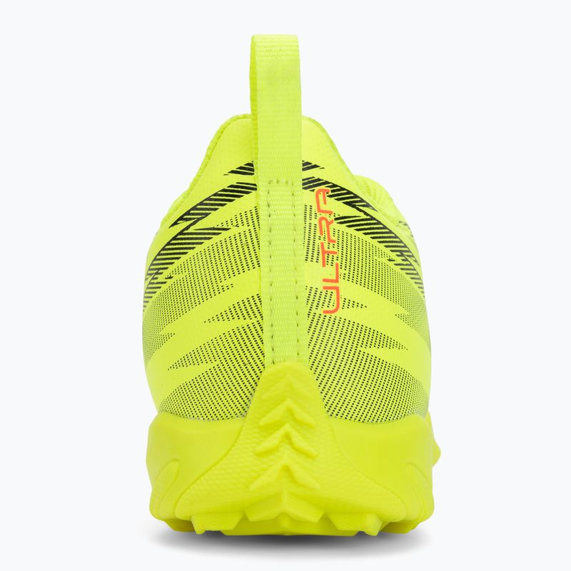Încălțăminte de fotbal pentru copii PUMA Ultra 6 Play TT Jr yellow alert/puma black/glowing red/lime squeeze 6