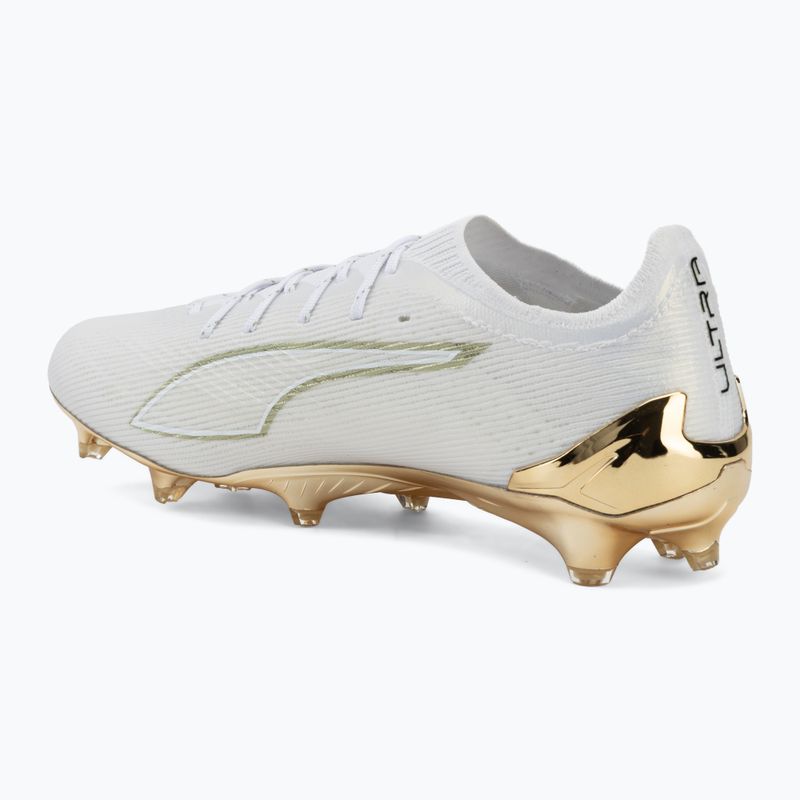 Încălțăminte de fotbal PUMA Ultra 6 Ultimate FG puma white/metallic gold/puma black 3