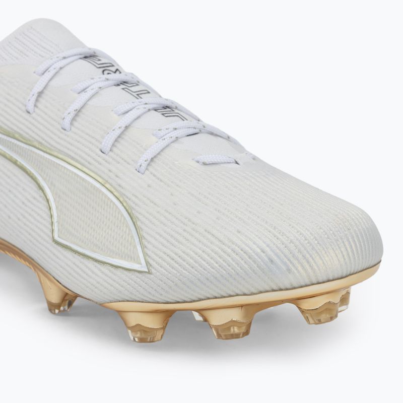 Încălțăminte de fotbal PUMA Ultra 6 Ultimate FG puma white/metallic gold/puma black 7