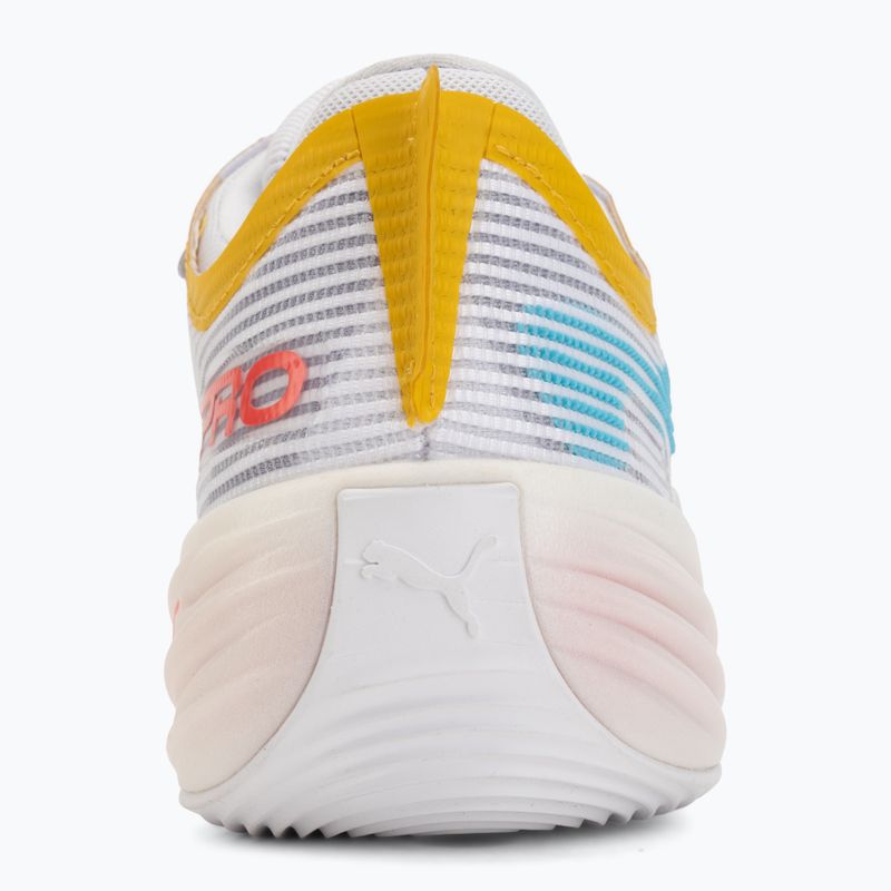 Încălțăminte de baschet PUMA All-Pro NITRO 2 puma white/sunblaze 6