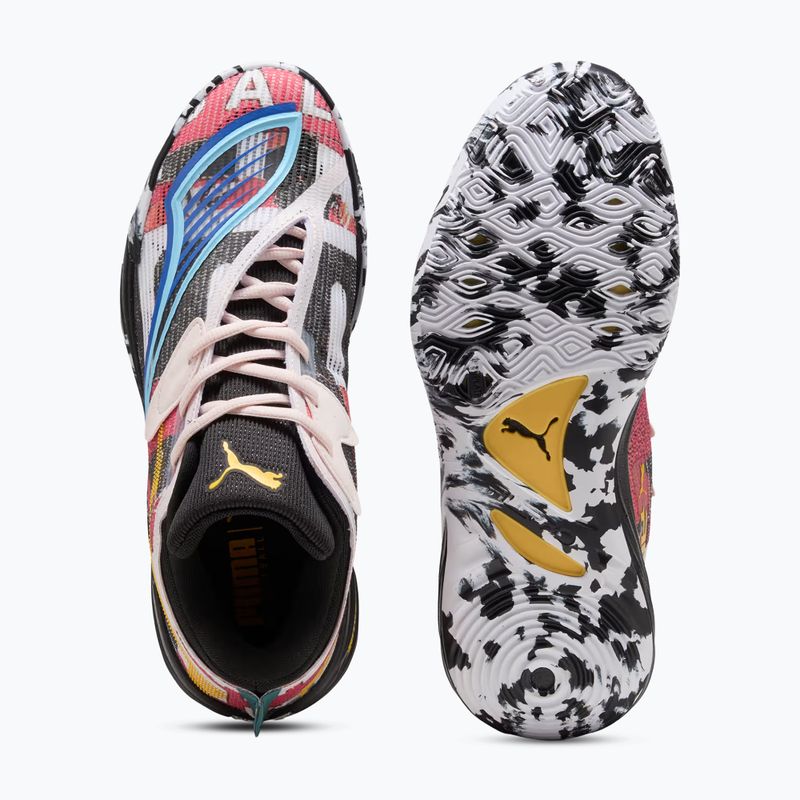 Încălțăminte de baschet PUMA All-Pro NITRO 2 puma black/jasmine flower 4
