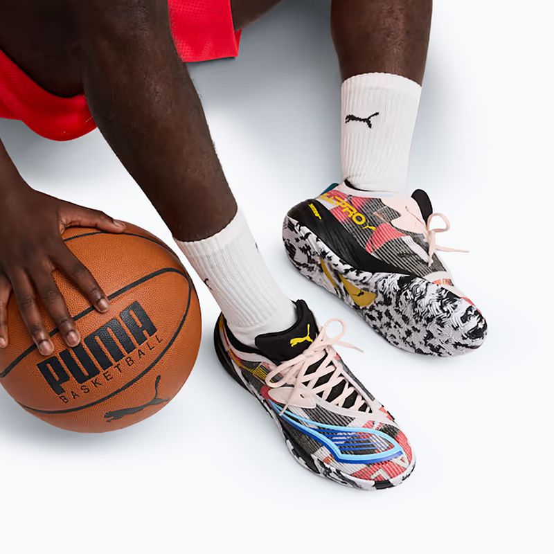 Încălțăminte de baschet PUMA All-Pro NITRO 2 puma black/jasmine flower 7