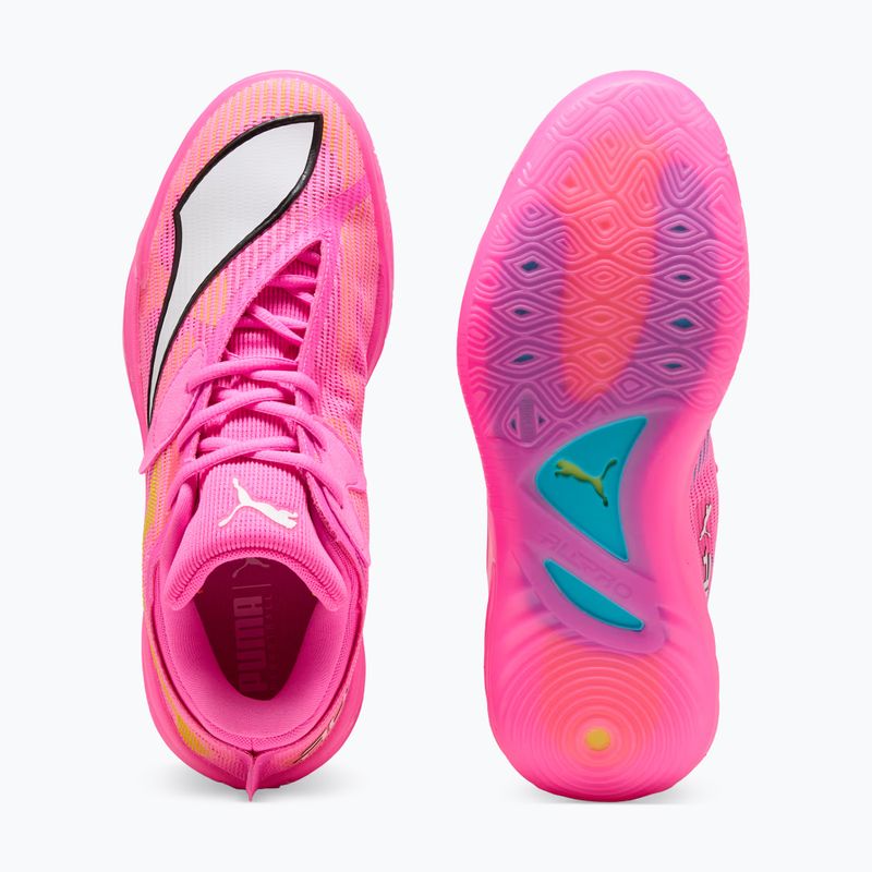 Încălțăminte de baschet PUMA All-Pro NITRO 2 Showtime poison pink/bright aqua/lime squeeze 3