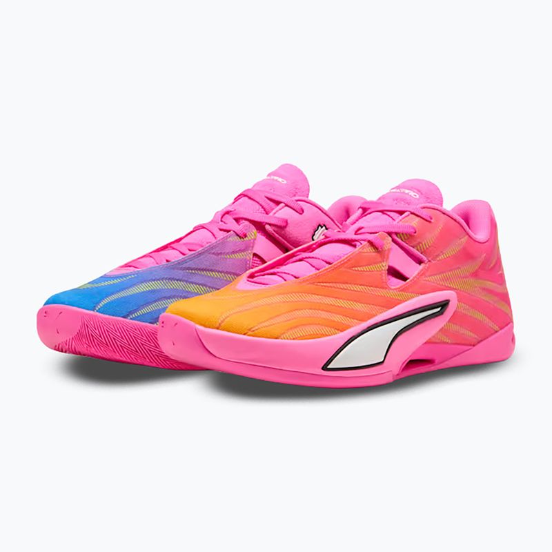 Încălțăminte de baschet PUMA All-Pro NITRO 2 Elite poison pink/ultra blue/lime squeeze 3