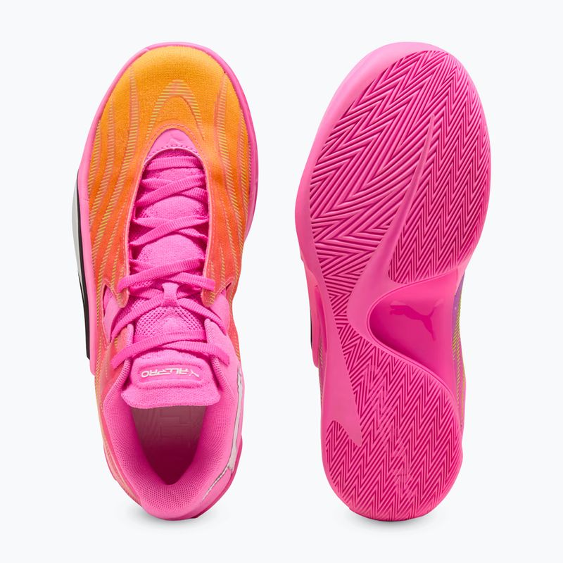 Încălțăminte de baschet PUMA All-Pro NITRO 2 Elite poison pink/ultra blue/lime squeeze 4