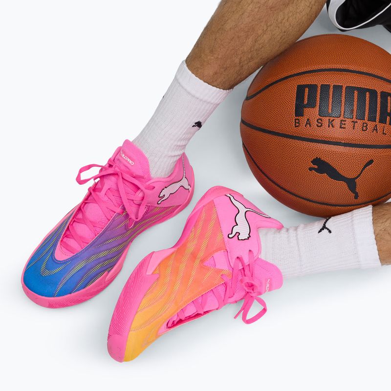 Încălțăminte de baschet PUMA All-Pro NITRO 2 Elite poison pink/ultra blue/lime squeeze 6