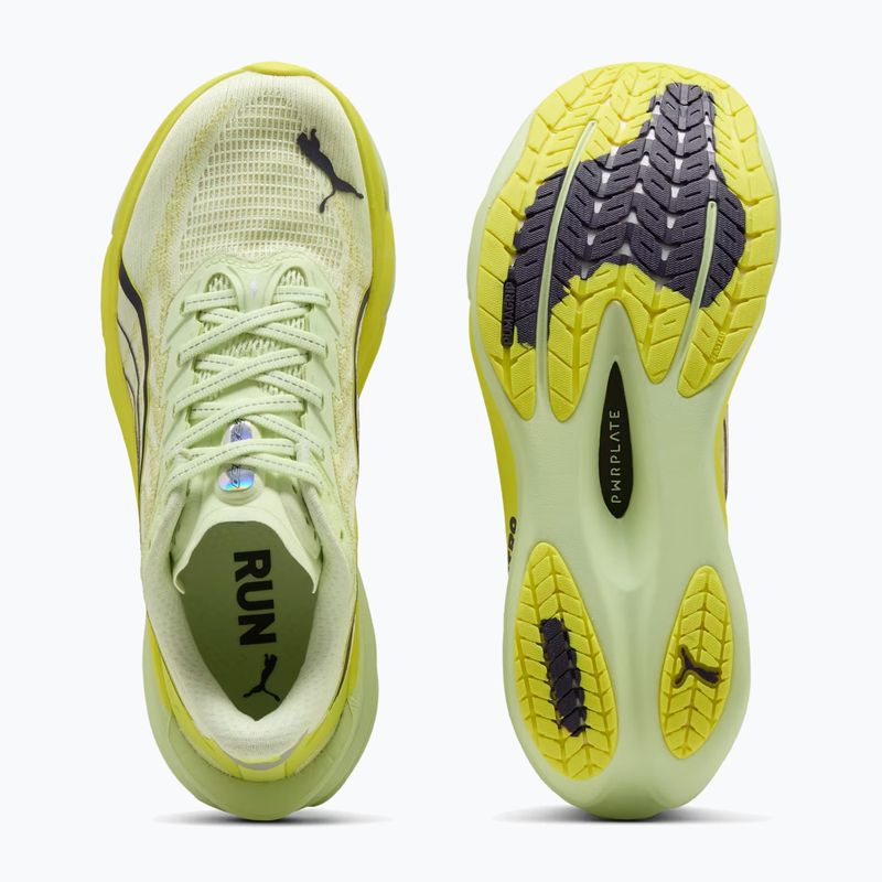 Încălțăminte de alergare pentru femei PUMA Deviate Nitro 4 green 5